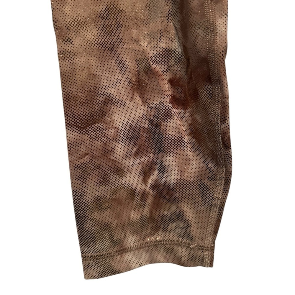 Lululemon Align Pink Brown High-Rise 25” Tie-Dye Pant Leggings Shine* Diamond - Picture 8 of 11
